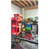 Image 2 : SHELF OF ASSORTED ITEMS INCLUDING; COOKEEZ MAKERY, MADD GEAR GLOW AND ROLL SHOE WHEELS, RC CARS &