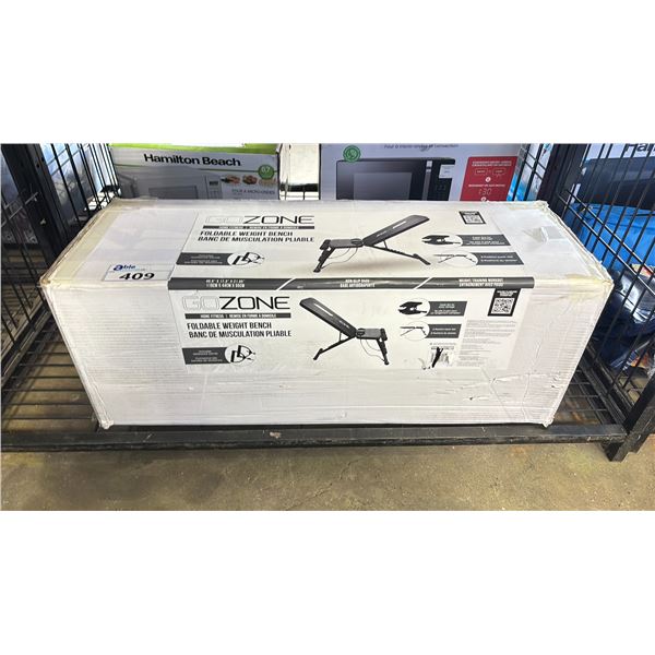 GOZONE FOLDABLE WEIGHT BENCH