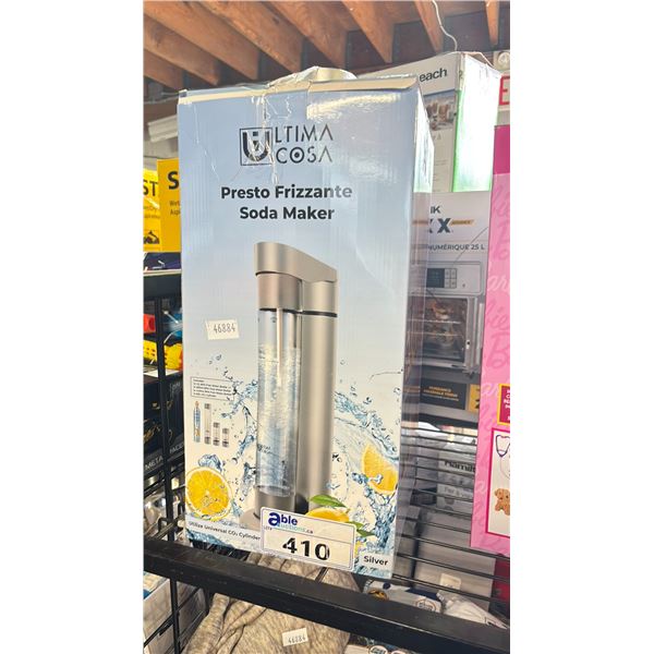 ULTIMA COSA PRESTO FRIZZANTE SODA MAKER