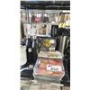 Image 3 : SHELF OF ASSORTED ITEMS INCLUDING; TOILET SEATS, TOILET BRUSH HOLDER, CLEAR STORAGE DRAWER & MORE