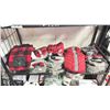 Image 1 : SHELF OF ASSORTED DOG GEAR INCLUDING; JACKETS & BOOTS