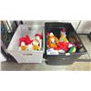 Image 1 : 2 BINS OF ASSORTED ITEMS INCLUDING; SCENT KILLER, MOOSE JUICE, LAUNDRY DETERGENT & MORE
