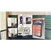 Image 1 : SHELF OF ASSORTED ITEMS INCLUDING; FLOOR LAMPS, HIGH VELOCITY FLOOR FAN, INFRARED QUARTZ HEATER &