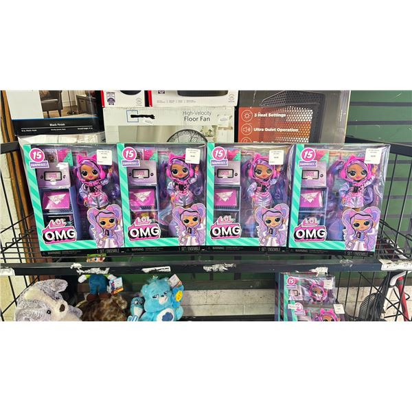 4 LOL SURPRISE O.M.G. ACE DOLLS
