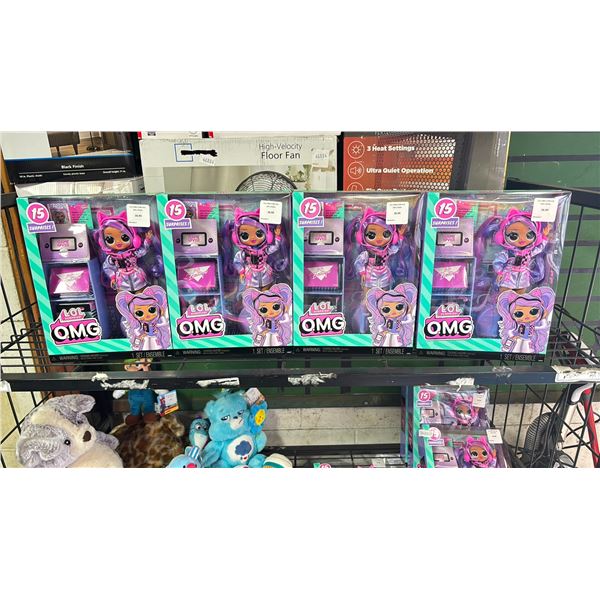 4 LOL SURPRISE O.M.G. ACE DOLLS