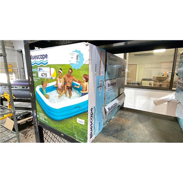 4 BLUESCAPE INFLATABLE FAMILY POOLS