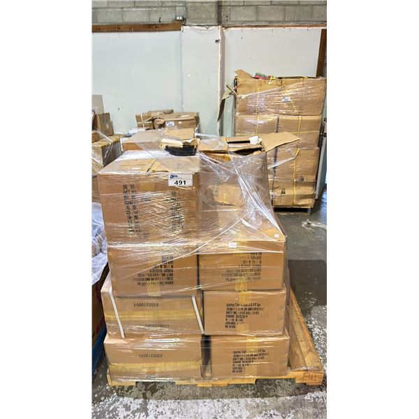 PALLET OF BLACK PLASTIC COMBS