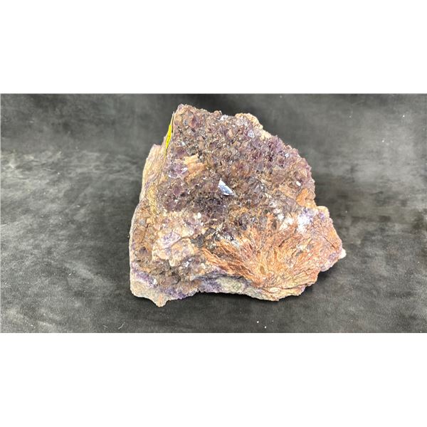 8" LARGE ROUGH RED TIP AMETHYST GEODE *RETAIL VALUE $3,500.00*