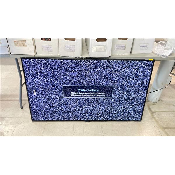 SAMSUNG 55" TELEVISION WITH STAND & REMOTE