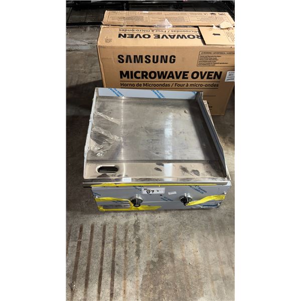 JULIEN RO-GCG-24 GAS COUNTERTOP 24" GRIDDLE (40,000 BTU)