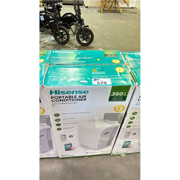 HISENSE PORTABLE AIR CONDITIONER FOR UP TO 350 SQ FT
