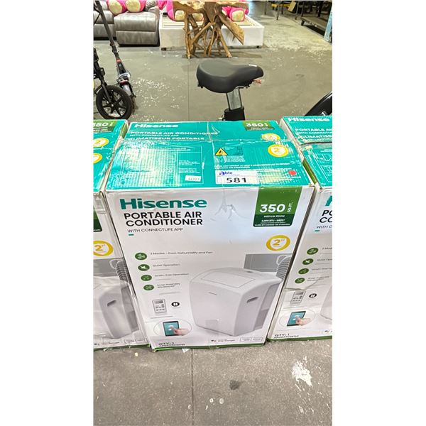 HISENSE PORTABLE AIR CONDITIONER FOR UP TO 350 SQ FT