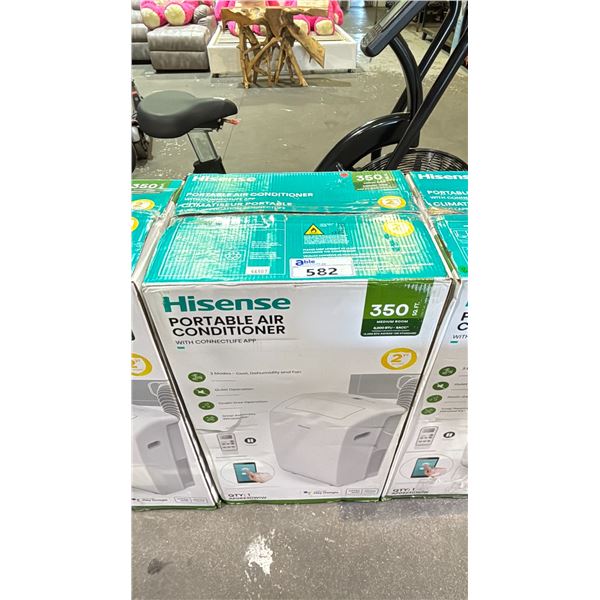 HISENSE PORTABLE AIR CONDITIONER FOR UP TO 350 SQ FT