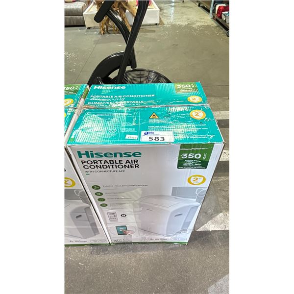 HISENSE PORTABLE AIR CONDITIONER FOR UP TO 350 SQ FT