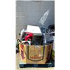 Image 1 : PALLET OF ASSORTED SMALL APPLIANCES INCLUDING FANS, VACUUMS, AIR FRYERS, HOT POT & MORE
