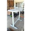 Image 2 : TEMPERED GLASS TOP HEIGHT ADJUSTABLE DESK