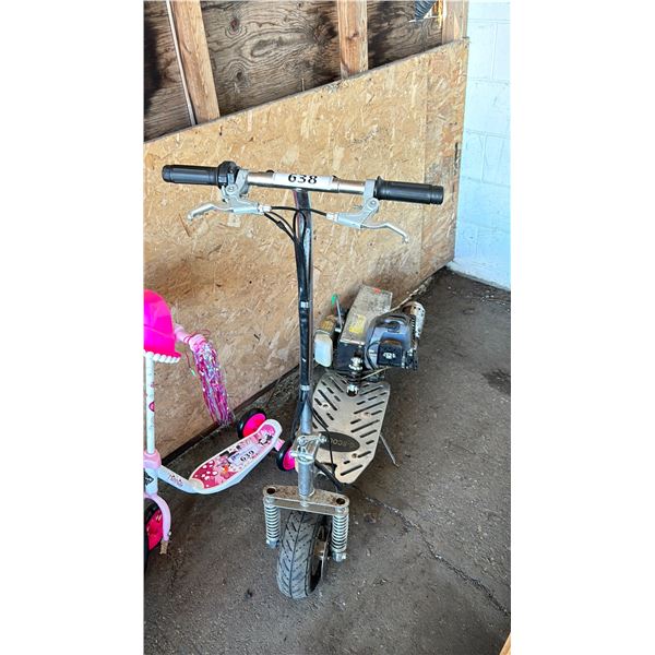 GAS POWERED G-SCOOTER *WORKING CONDITION UNKNOWN*