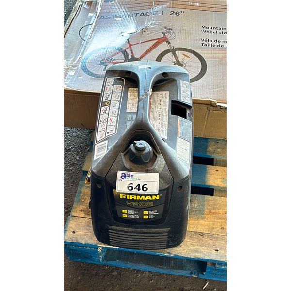FIRMAN W2100I GASOLINE INVERTER GENERATOR