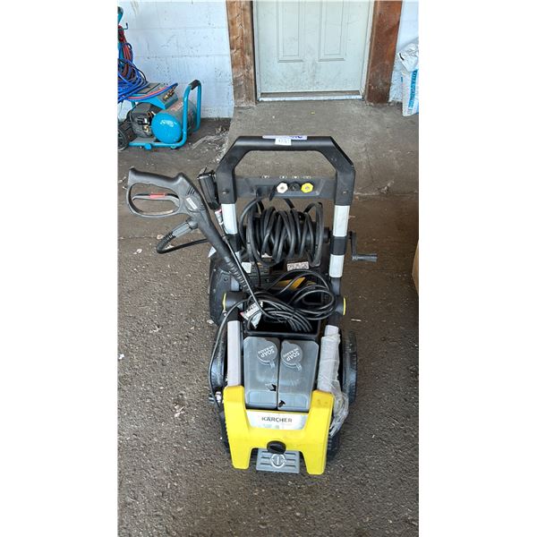 KARCHER 1900 PSI ELECTRIC PRESSURE WASHER WITH HOSE, WAND & ATTACHMENTS