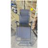 Image 2 : PAIR OF BLACK PATIO LOUNGE CHAIRS