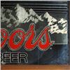 Image 3 : Coors Beer Advertising Mirror, 1986