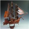 Image 1 : Vintage Decorative Wooden Sailing Ship Model
