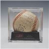 Image 2 : 1969 Yankees Team Signed Baseball with Display Cube