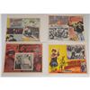 Image 1 : 4pc Vintage Spanish-Language Lobby Cards - Mid-Century Western & War Films