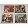 Image 1 : 4pc Vintage Spanish-Language Movie Lobby Cards, Mixed Genre