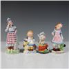 Image 1 : 4pc Porcelain Occupied Japan Figurines, Country Life & Nursery Themes