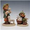 Image 1 : 2pc Goebel Hummel Figurines Playmates and Shepherd's Boy