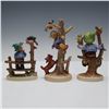 Image 2 : 3pc Goebel Hummel Figurines, Culprits, Apple Tree Boy, Mischief Maker