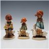 Image 2 : 3pc Goebel Hummel Figurines, Goose Girl & 2 Be Patient Variants