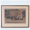 Image 1 : James Pollard, Hand-Colored Lithograph, The Birmingham Tally-Ho Coach