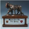 Image 1 : McCormick Mooseheart Limited Edition Whiskey Decanter Moose Care for Its Yo