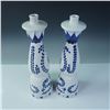 Image 2 : 2pc Clase Azul Reposado Tequila Ceramic Bottles