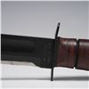 Image 6 : KA-BAR USMC Fighting Knife with Leather Sheath