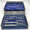 Image 1 : 2pc Chavros + Keuffel & Esser Engineers Drafting Kits w/Case