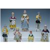 Image 2 : 8pc Porcelain Hand Painted Figurines, Made in Japan