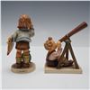 Image 2 : 2pc Goebel Hummel Figurines, The Artist and Star Gazer