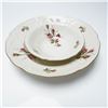 Image 1 : 2pc Rosenthal Moss Rose Rim Soup and Cereal Bowls