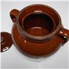Image 3 : Robinson Ransbottom Stoneware Crock with Lid, Crown 4 Mark