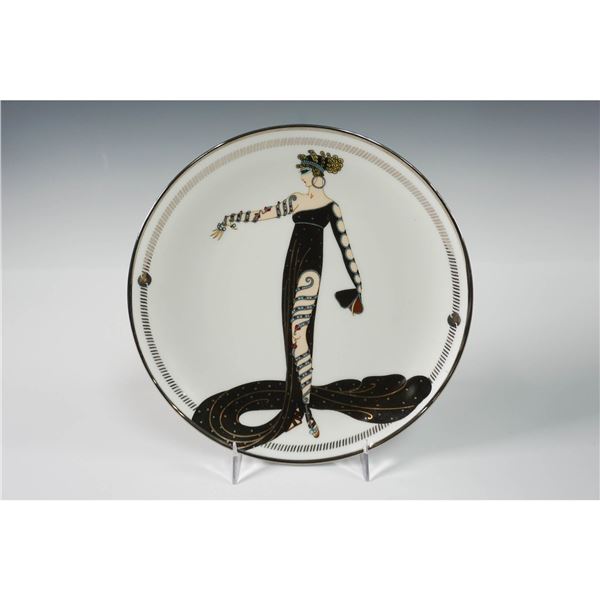 Franklin Mint House of Erte Plate, La Merveilleuse