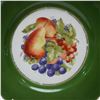 Image 2 : 3pc M&R France Hand-Painted Fruit Motif Plates
