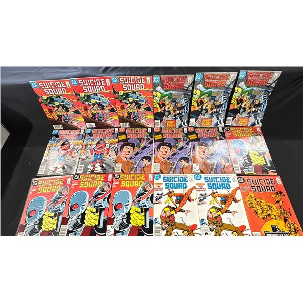 BOX OF ASSORTED COMIC BOOKS INCLUDING; SUICIDE SQUAD, EXTREME JUSTICE, THE TARANTULA & MORE