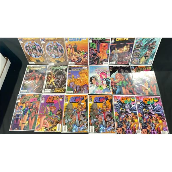 BOX OF ASSORTED COMIC BOOKS