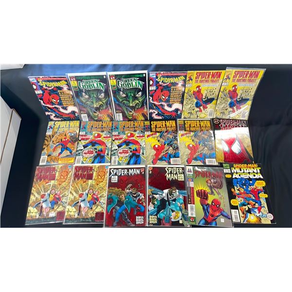 BOX OF ASSORTED MARVEL SPIDER-MAN & SPIDER-WOMAN COMIC BOOKS