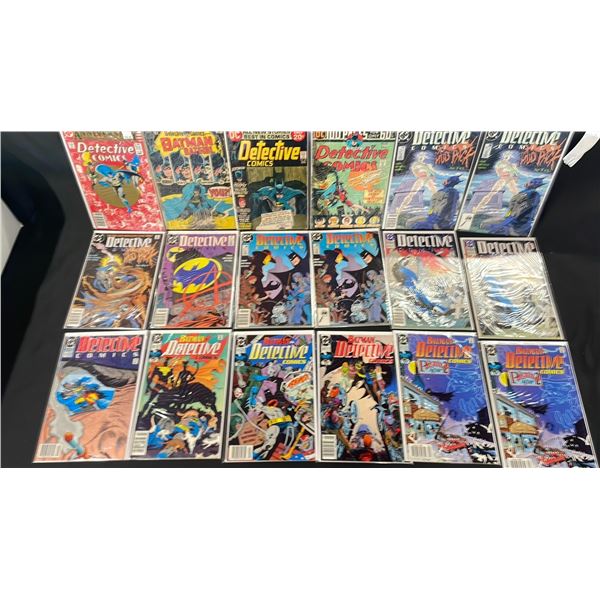 BOX OF ASSORTED DC BATMAN COMIC BOOKS