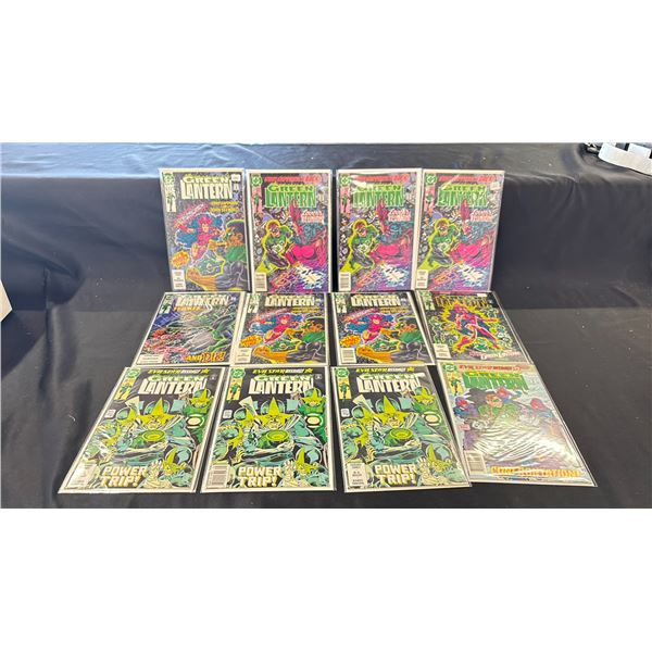 BOX OF ASSORTED GREEN LANTERN COMIC BOOKS