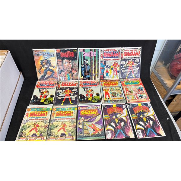 BOX OF ASSORTED COMIC BOOKS